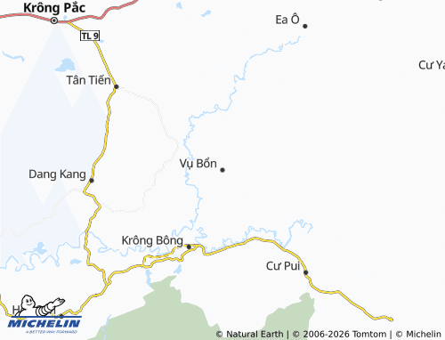 MICHELIN Vụ Bổn map - ViaMichelin