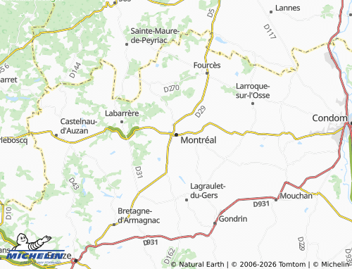 Mappa MICHELIN Montréal - ViaMichelin