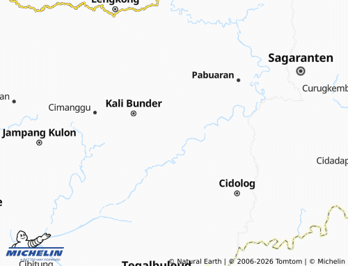 MICHELIN Bojong map - ViaMichelin