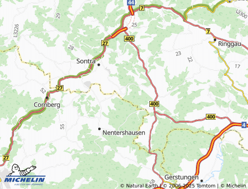 MICHELIN Lindenau map - ViaMichelin