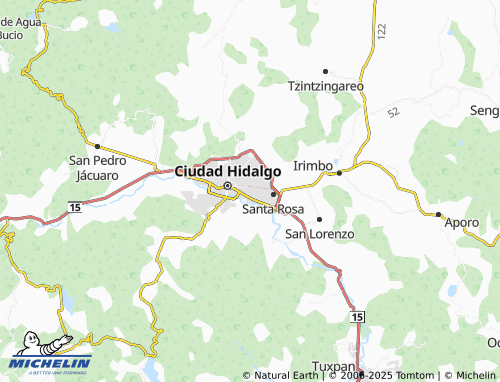 MICHELIN La Puerta map - ViaMichelin