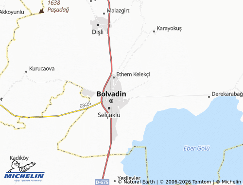 MICHELIN Kale map - ViaMichelin