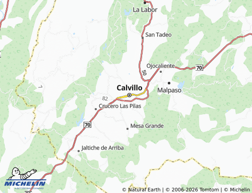 MICHELIN Los Ángeles map - ViaMichelin