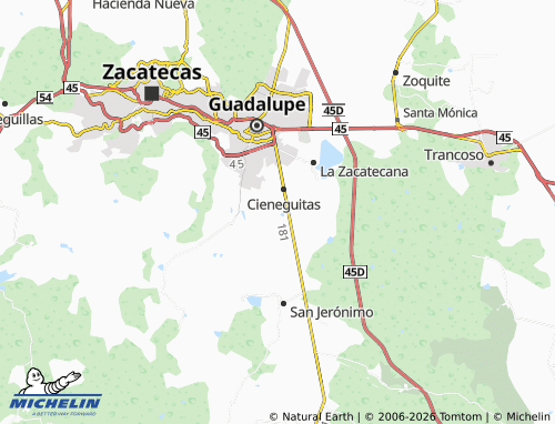 Mapa MICHELIN Valle Verde - ViaMichelin