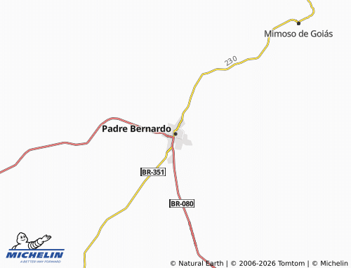 Mapa MICHELIN Padre Bernardo - ViaMichelin
