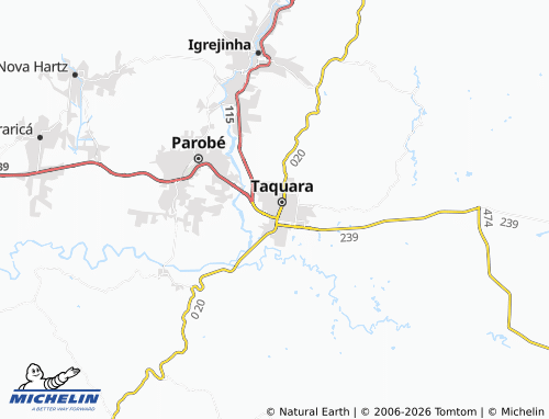 Mapa MICHELIN Morro do Leôncio - ViaMichelin