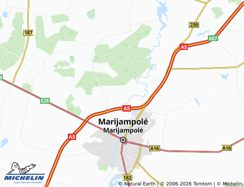 Mappa MICHELIN Kidoliškiai - ViaMichelin