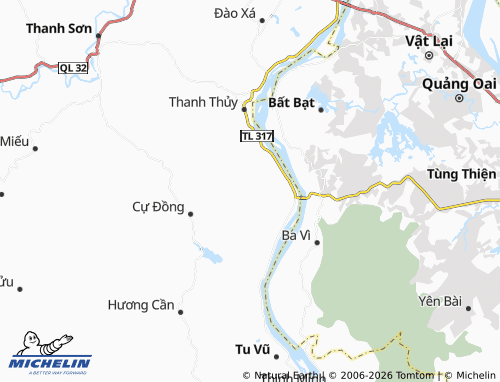 Mapa MICHELIN Hoàng Xá - ViaMichelin