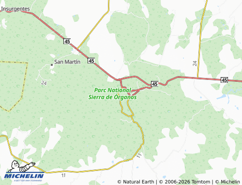 Mappa MICHELIN El Ranchito Sombrerete - ViaMichelin