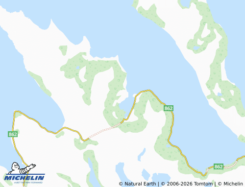 Mapa MICHELIN Senjahopen - ViaMichelin
