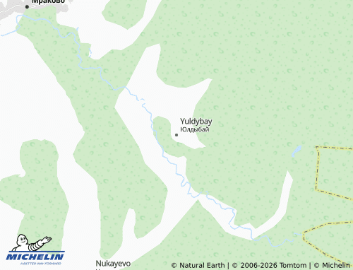 MICHELIN-Landkarte Yuldybay - ViaMichelin