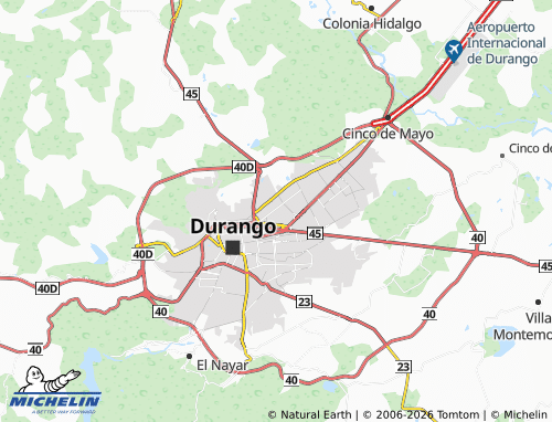 Carte MICHELIN Fray Diego - ViaMichelin