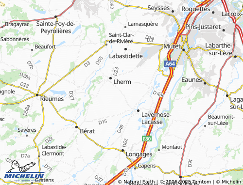 Carte MICHELIN Bégué - ViaMichelin