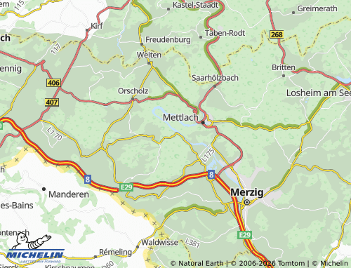 MICHELIN Dreisbach map - ViaMichelin