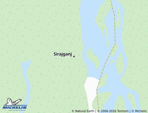 Mapa MICHELIN Sirajganj - ViaMichelin