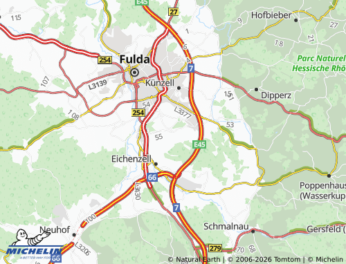 MICHELIN Engelhelms map - ViaMichelin