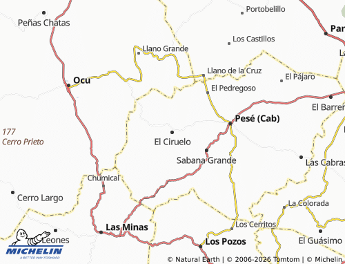 MICHELIN El Ciruelo map - ViaMichelin