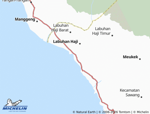 MICHELIN-Landkarte Padang Bakau - ViaMichelin