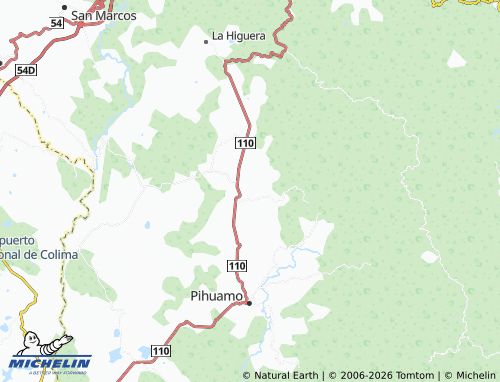 Mappa MICHELIN San José del Tule - ViaMichelin