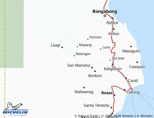 MICHELIN Morente map - ViaMichelin