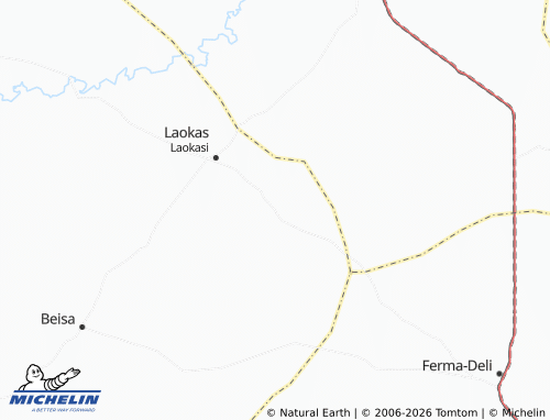 MICHELIN Barbina map - ViaMichelin