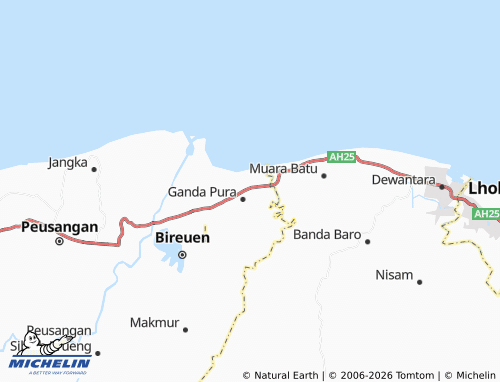 Mappa MICHELIN Keude Lapang - ViaMichelin