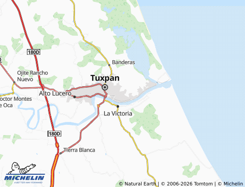 Mapa MICHELIN La Escondida - ViaMichelin
