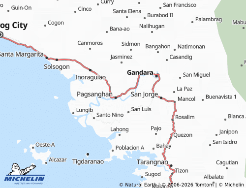 MICHELIN Concepcion map - ViaMichelin