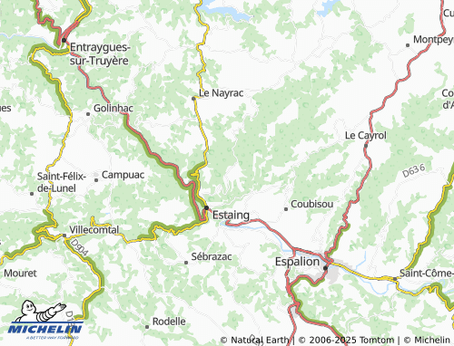 MICHELIN Annat map - ViaMichelin