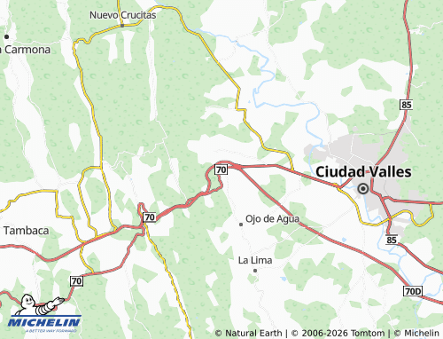 MICHELIN La Pitahaya map - ViaMichelin