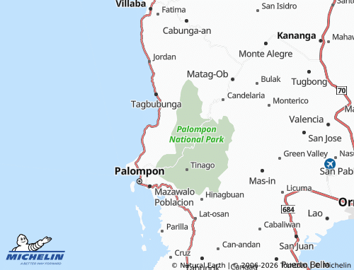 MICHELIN Caduhaan map - ViaMichelin