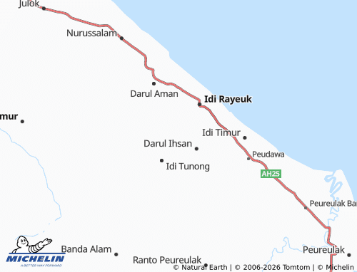 Mapa MICHELIN Lhok Panjou - ViaMichelin
