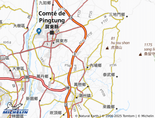 MICHELIN Xinbeishi map - ViaMichelin