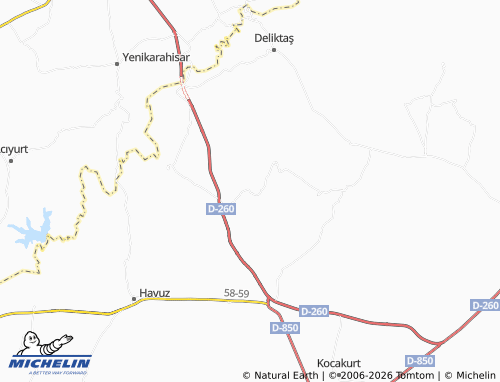 MICHELIN Çatköy map - ViaMichelin
