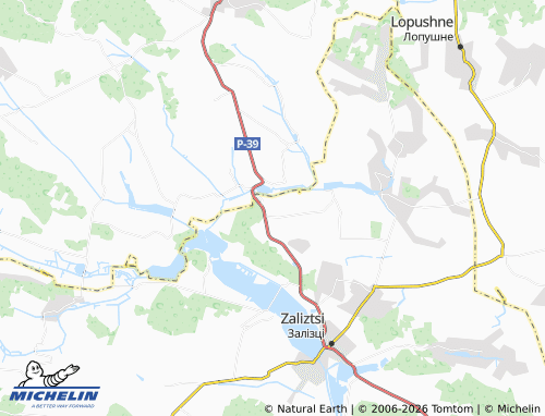 Mappa MICHELIN Pidberiztsi - ViaMichelin