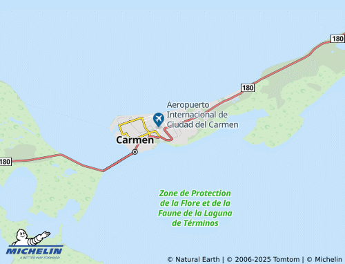 MICHELIN Rafael de J. Lozano Contreras map - ViaMichelin