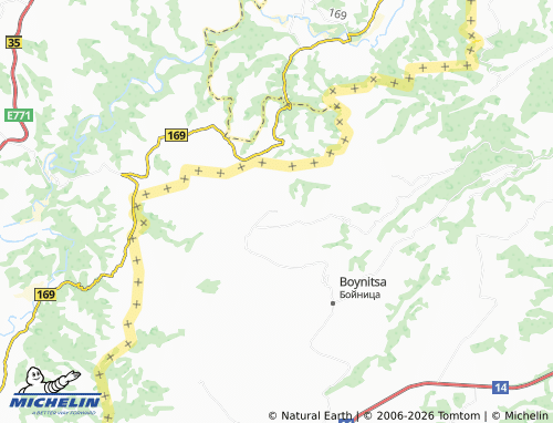 Mappa MICHELIN Borilovets - ViaMichelin