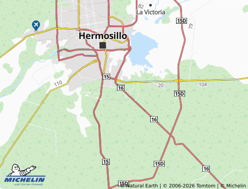 Mapa MICHELIN Jacarandas - ViaMichelin