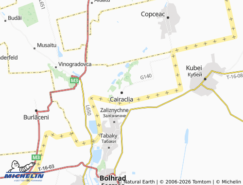 Mapa MICHELIN Cairaclia - ViaMichelin