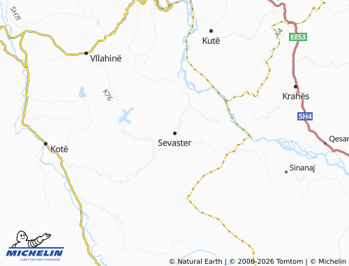 MICHELIN Sevaster map - ViaMichelin
