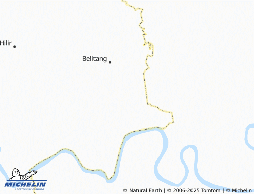 MICHELIN Belitang Dua map - ViaMichelin
