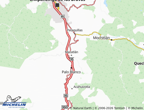 Mappa MICHELIN Mazatlán Centro - ViaMichelin