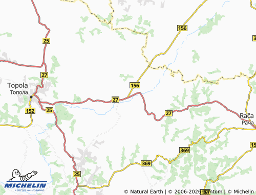Carte MICHELIN Natalinci - ViaMichelin