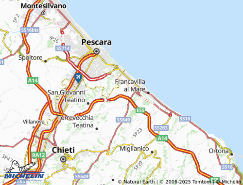 MICHELIN-Landkarte Mancini - ViaMichelin