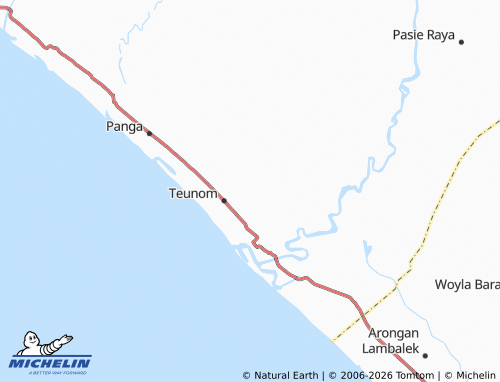 MICHELIN Tanoh Manyang map - ViaMichelin