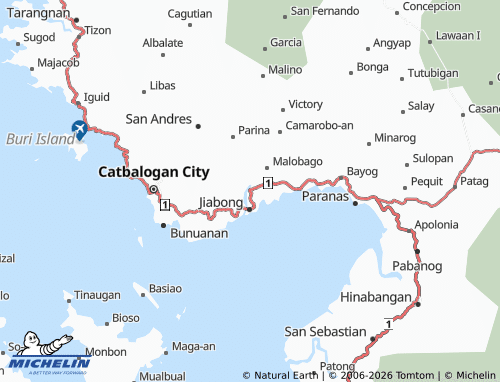 Mappa MICHELIN Barangay 7 - ViaMichelin