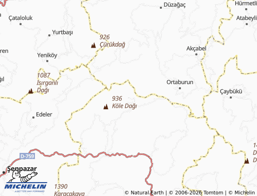 Mappa MICHELIN Kolca - ViaMichelin