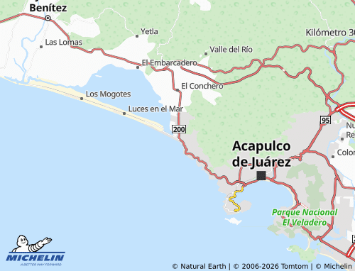 Mappa MICHELIN Pie de La Cuesta - ViaMichelin