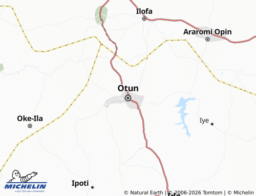 Carte MICHELIN Otun - ViaMichelin