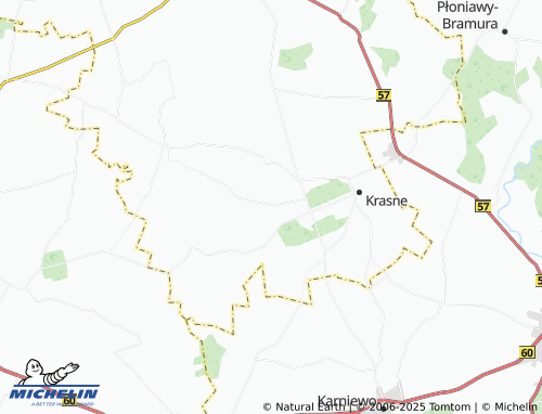 Carte MICHELIN Kozin - ViaMichelin